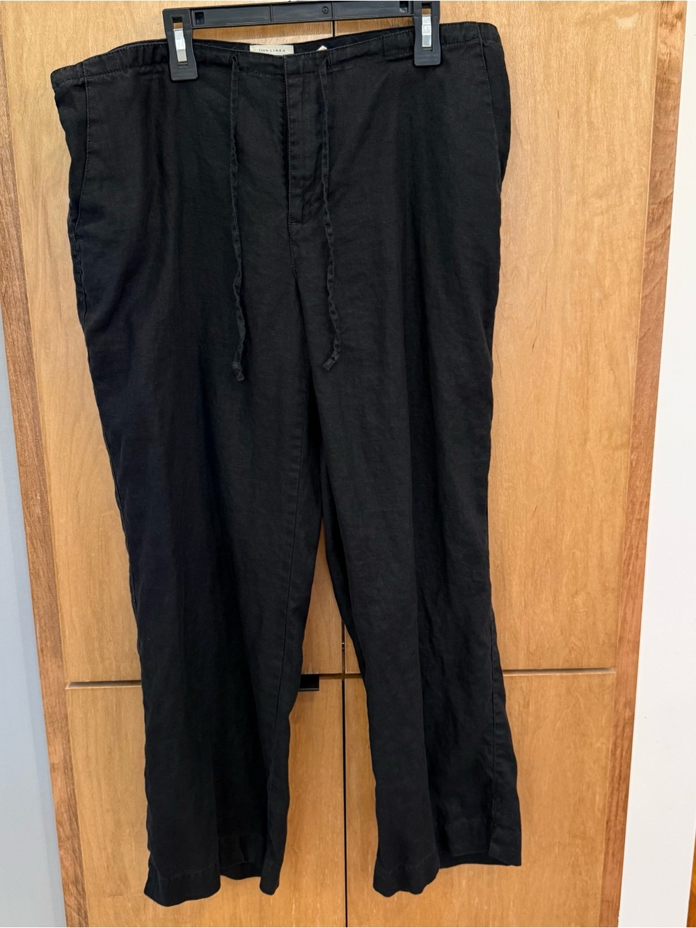 ⛱️🔥Vintage Old Navy - Black 100% Linen Pants - 10
